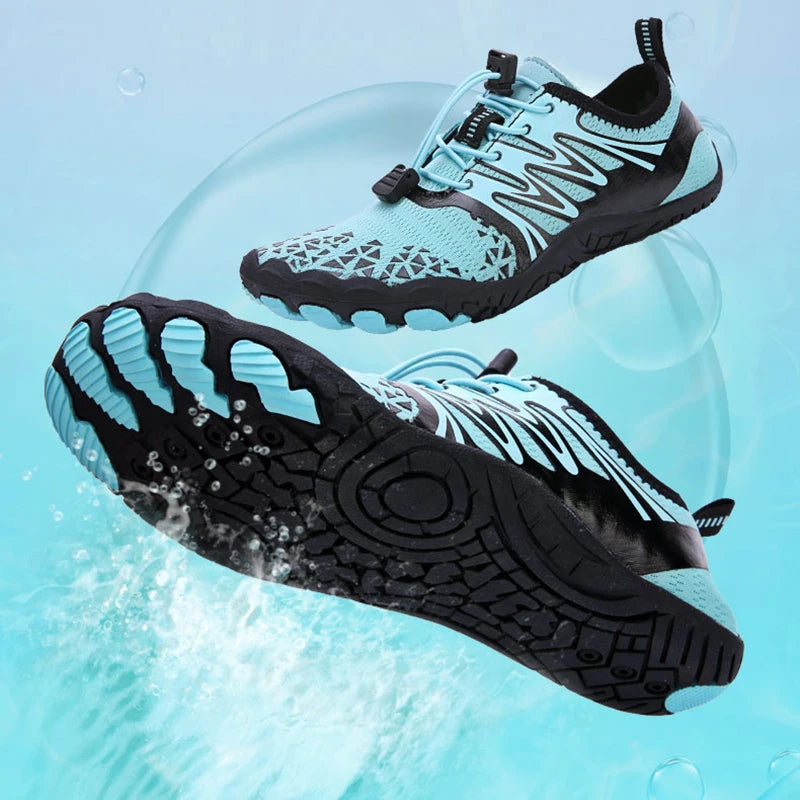 EOCENE Men Women Barefoot Outdoor Sports Aqua Shoes Quick-dry Beach Swimming Fitness Wading Hiking Cycling Water Sneakers Shoes