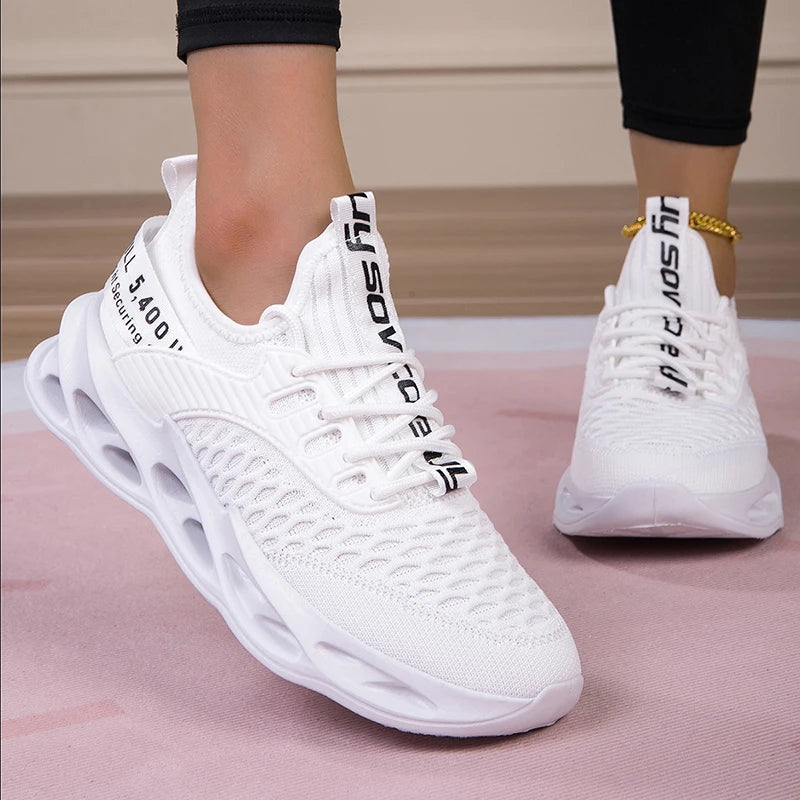 Women Sport Shoes Fashion Platform Sneakers Ladies Spring Winter Flats Running Shoes for Woman Plus Size 43