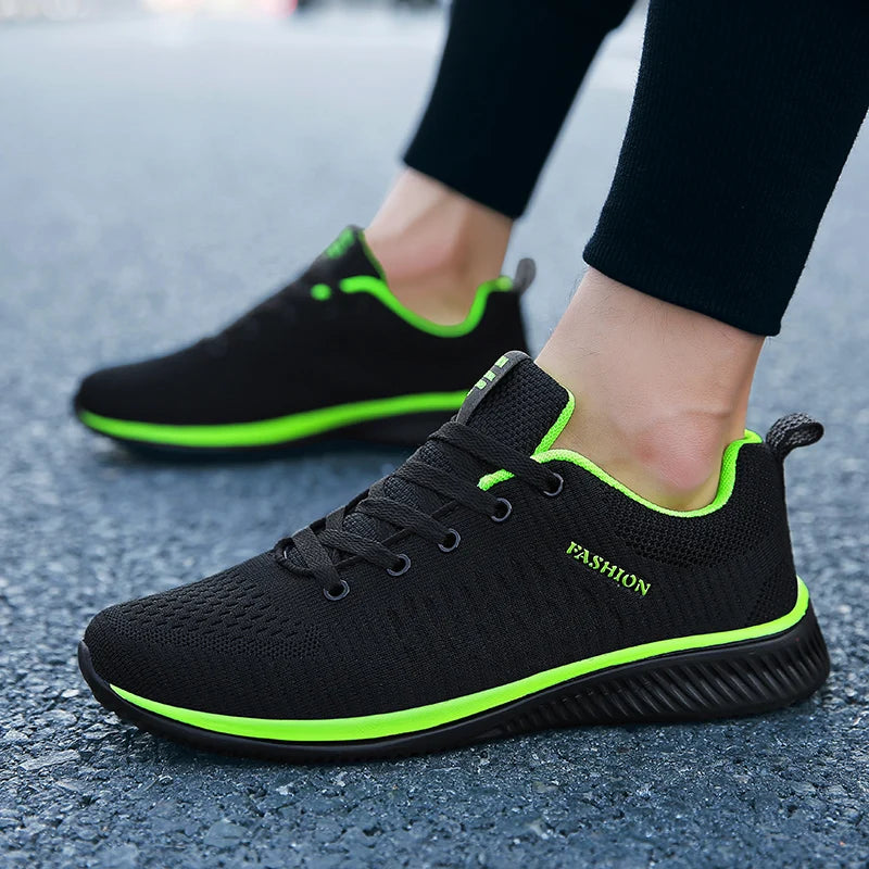 MAEDEF Running Shoes Men Breathable Sneakers 2025 Lightweight Walking Shoes Anti Slip Comfortable Mens Athletic Shoes Summer