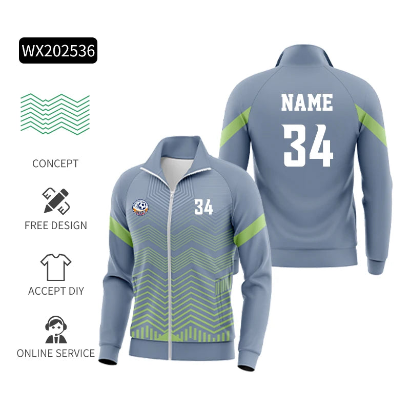 Sublimation Men Athletic Tracksuit Set Casual Workout Clothes Running Set Jogger Sportswear Tracksuit For Men And Women WX25726