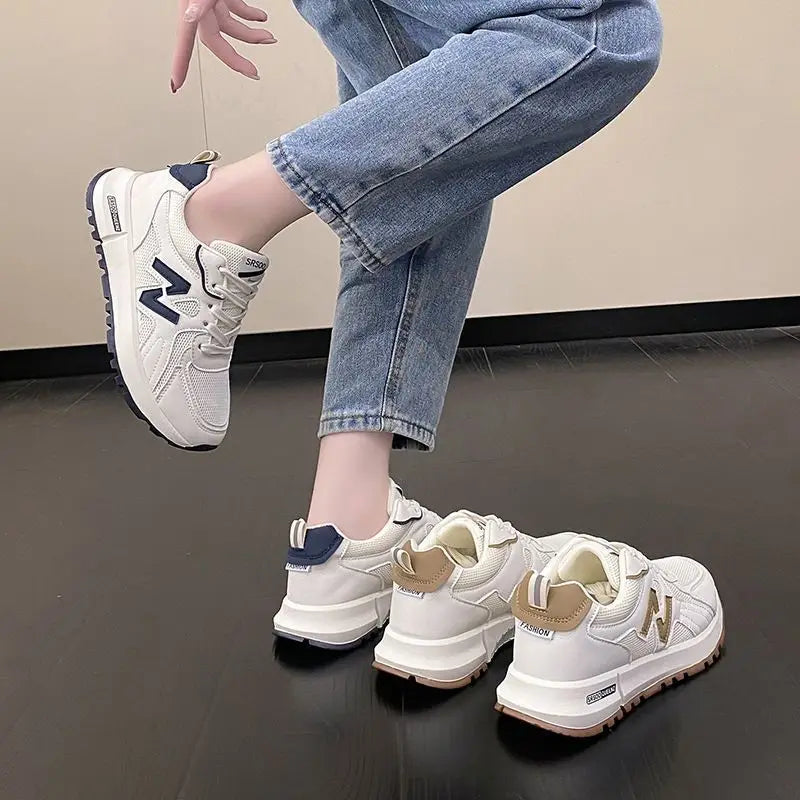 Spring  Sports Shoes for Women Super Hot Versatile Anti slip Casual Women's Shoes Soft Sole Running Little White designer Shoes