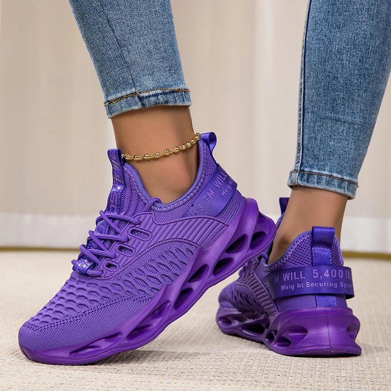 Women Sport Shoes Fashion Platform Sneakers Ladies Spring Winter Flats Running Shoes for Woman Plus Size 43