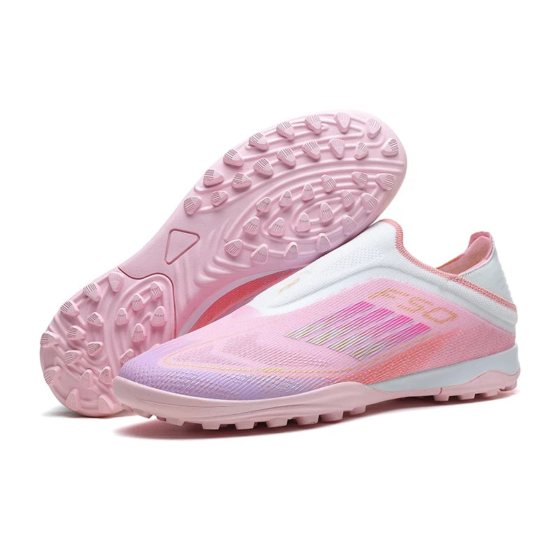 Men Football Boots Long Spikes Match Futsal Soccer Shoes Training TF Ultralight Indoor Sneakers Breathable Cleats Drop Shipping