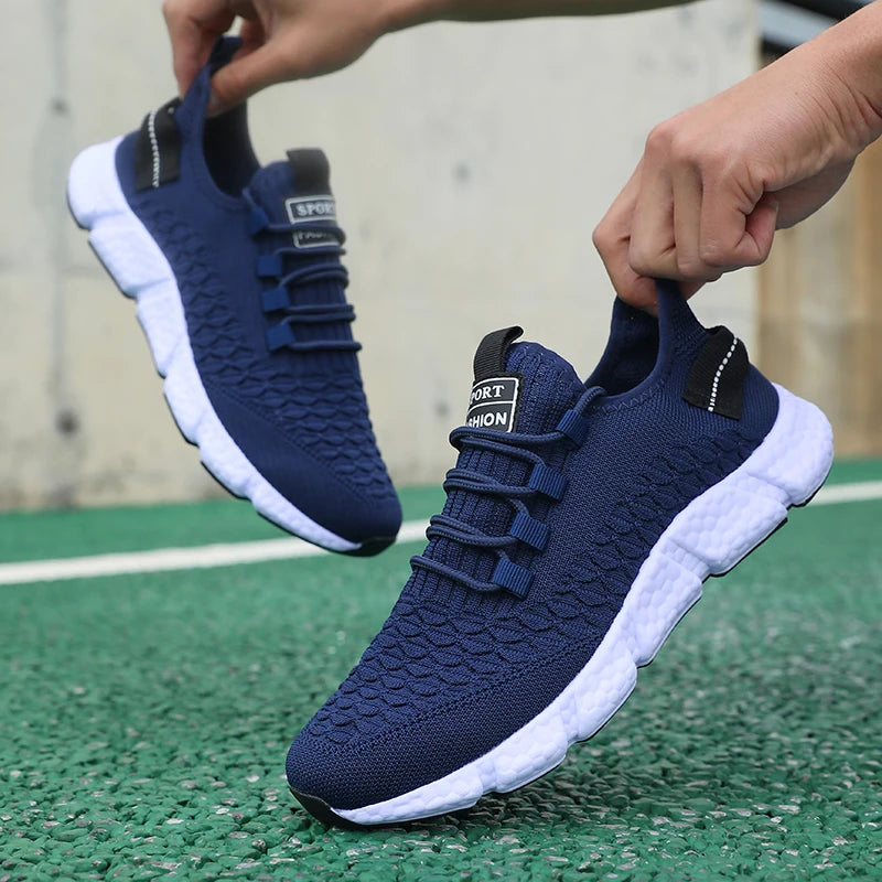 Hot Sports Fashion Men's Sneakers Breathable Lightweight Running Shoes 2025 New Men Women Casual Walking Sneakers Tenis Feminino