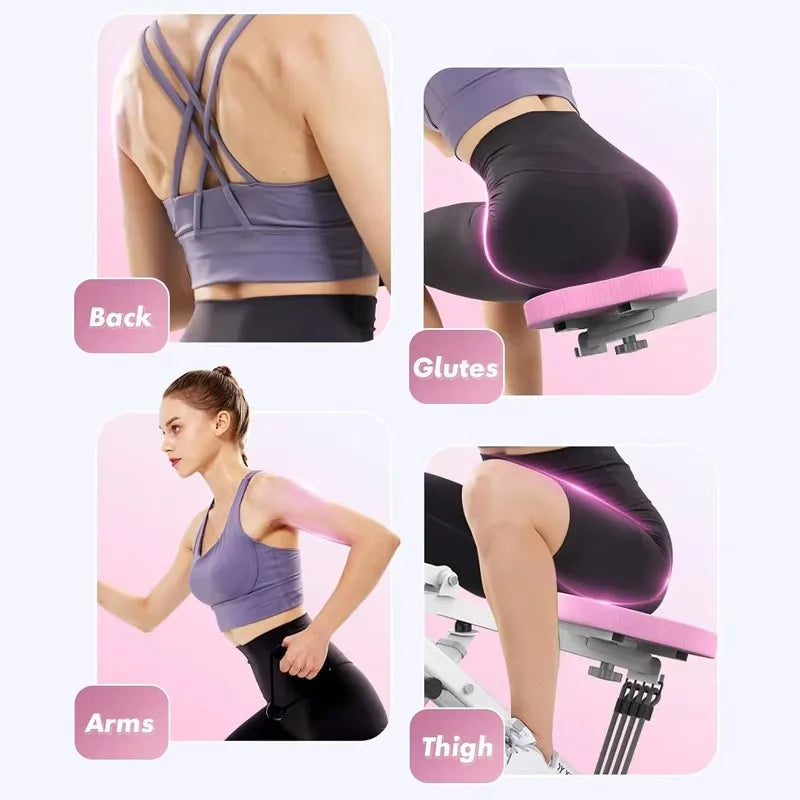 Home Multifunctional Squat and Horse Riding Machine Indoor Sports Equipment for Full Body Workouts