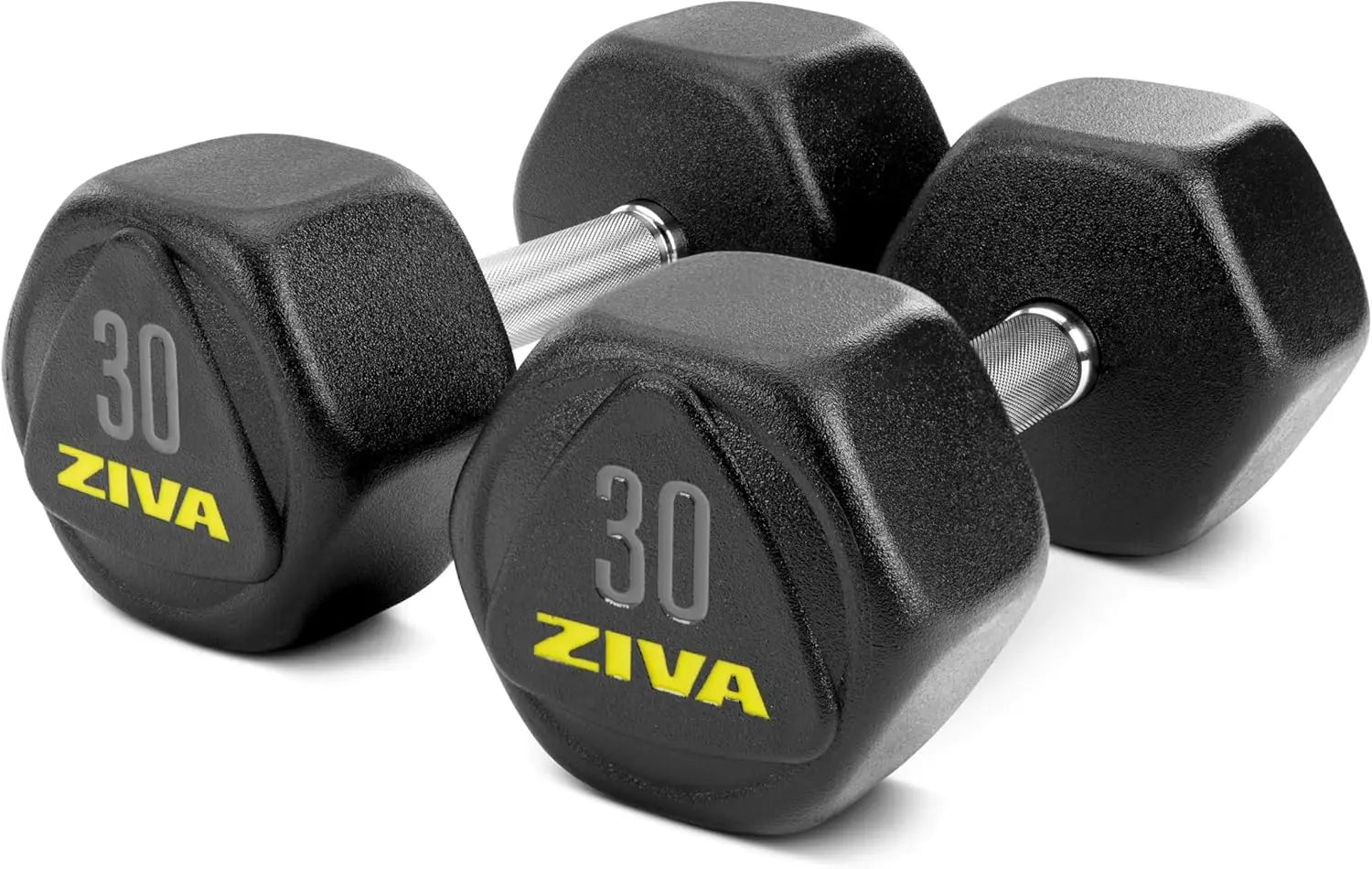 Strength Training at Home Gym - Commercial Grade Rubber Urethane Coated Steel Core Dumbbells, Sold in Pairs and Sets