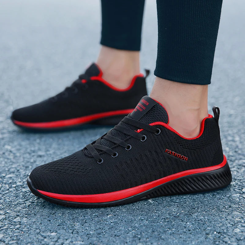MAEDEF Running Shoes Men Breathable Sneakers 2025 Lightweight Walking Shoes Anti Slip Comfortable Mens Athletic Shoes Summer