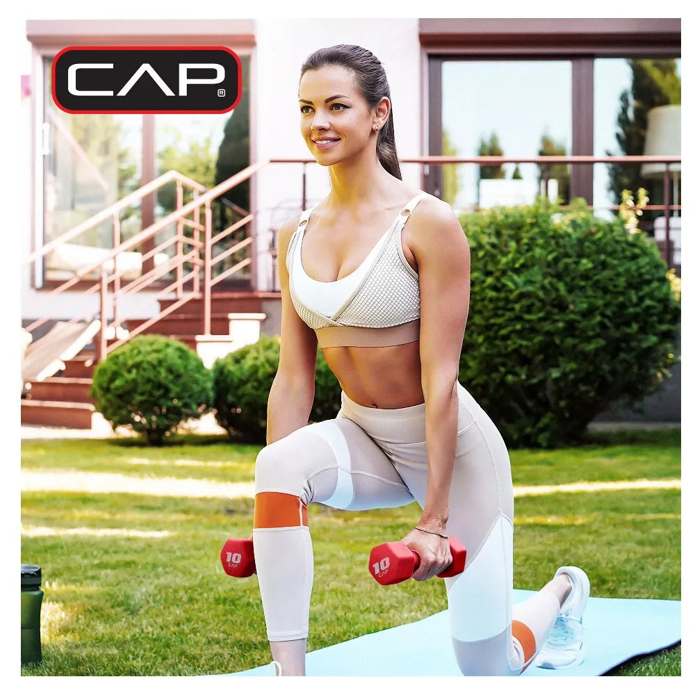 Neoprene Coated Hex Dumbbell 5 Pound Pair for Home Gym Fitness Workout Strength Training