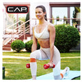 Neoprene Coated Hex Dumbbell 5 Pound Pair for Home Gym Fitness Workout Strength Training