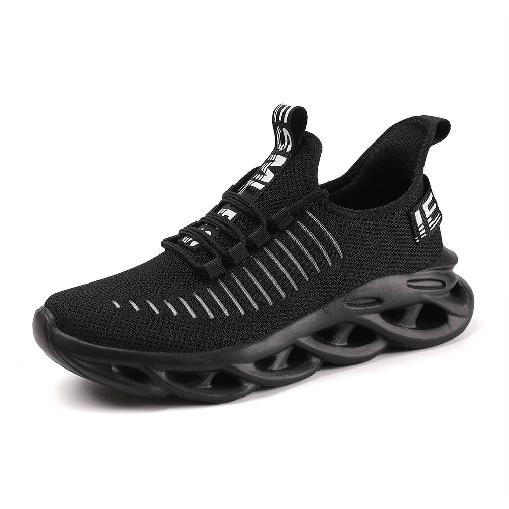2024 Man Running Sneakers, Kids Breathable Sports Shoes For Women Light Low Top Men's Mesh Jogging Casual Shoes Large Size 28-48