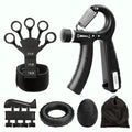 Grip Strength Trainer Set Wiht Finger Trainer Hand Grip Enhancer Finger Stretcher Grip Ring Muscle Decompression Ball