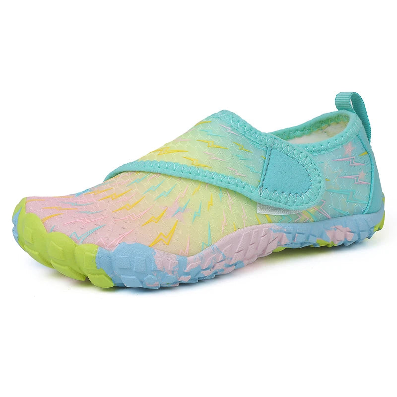 Kids Barefoot Beach Shoes Adults Aqua Shoes Gym Outdoor Training Footwear Unisex Quick-Drying Breathable Sneakers Size 27-36