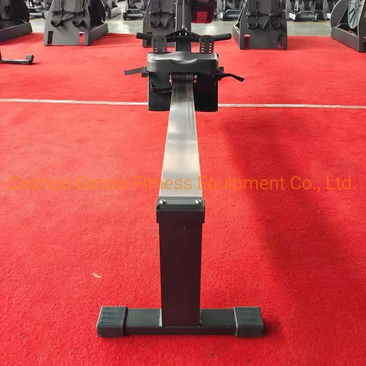 Commercial Air Rower, Hydraulic Rowing Machine for Home Gym, Indoor Fitness Equipment with Air Resistance, Full Body Workout