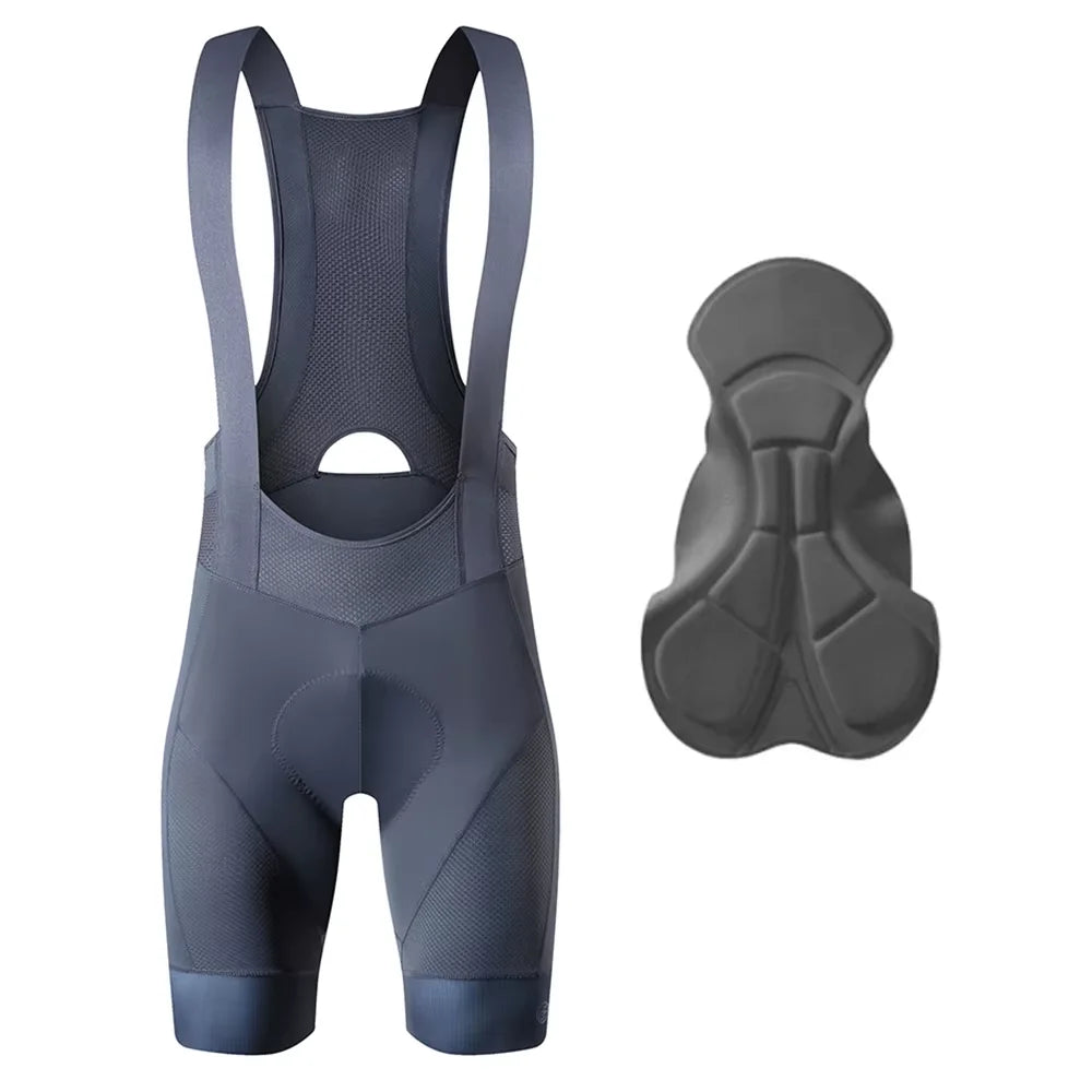 YKYWBIKE Cycling Bib Shorts Men Quick Dry Outdoor Road Bike Ride Padded Riding Bib Tights Bicycle Men's Cycling Clothing