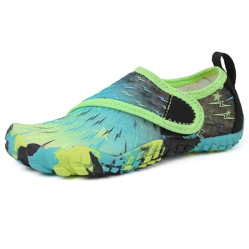 Kids Barefoot Beach Shoes Adults Aqua Shoes Gym Outdoor Training Footwear Unisex Quick-Drying Breathable Sneakers Size 27-36