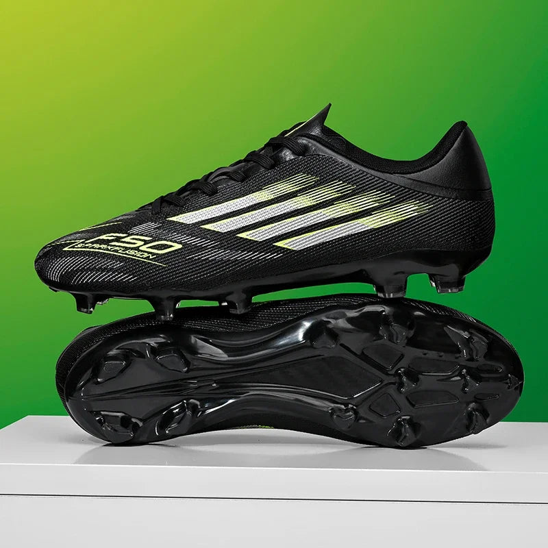 New Men Professional Football Boots Non-Slip TF/FG Boys Sneakers Match Soccer Shoes Ankle Comfortable Sports Shoes Unisex