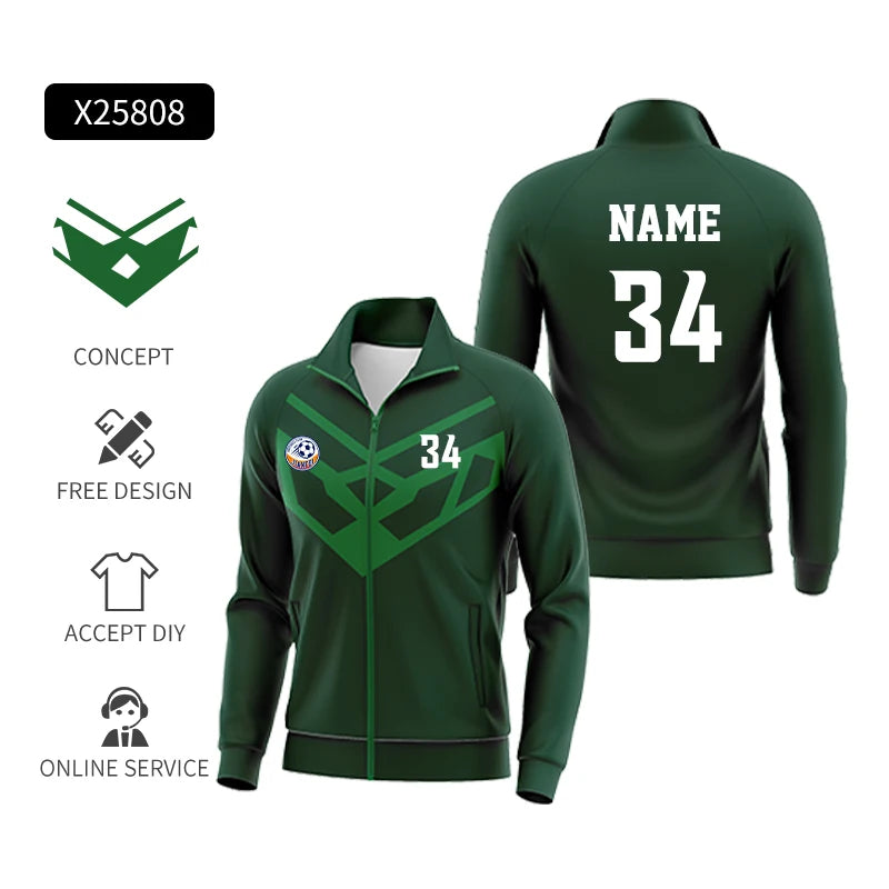 Sublimation Men Athletic Tracksuit Set Casual Workout Clothes Running Set Jogger Sportswear Tracksuit For Men And Women WX25726